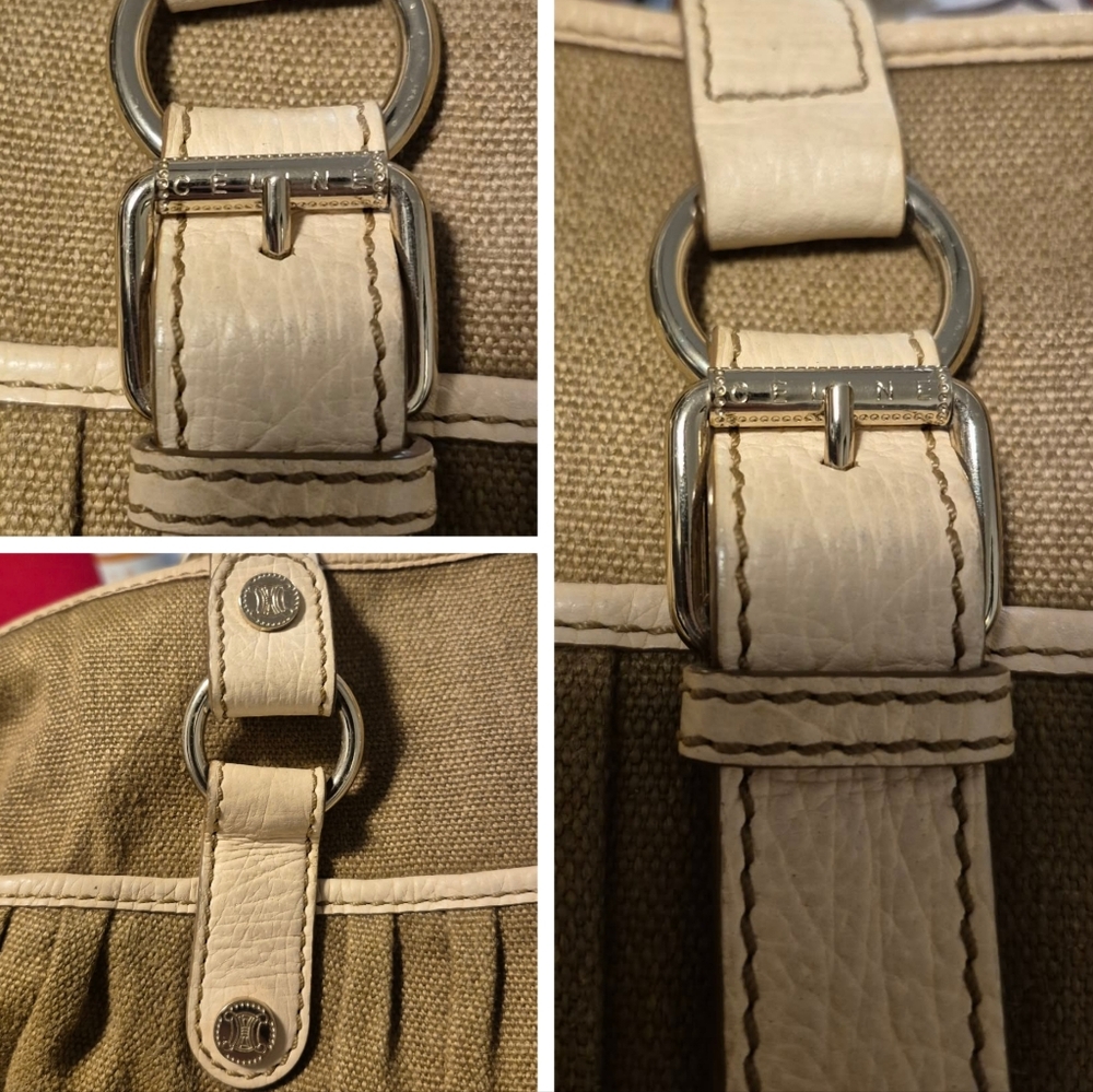 Celine Paris Canvas & Leather Boogie Tassel Bag - Picture 11 of 16